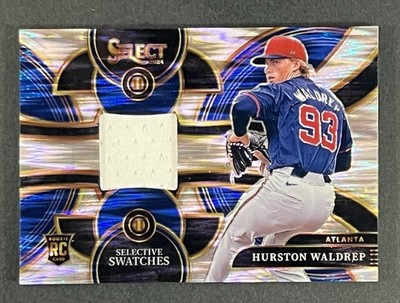 Hurston Waldrep RC Rookie Selective Swatches Patch Select 2024 #SS-HW Panini