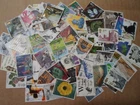 Collection lot 100 different large stamps of Great Britain - all 1990s