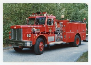 Hopedale MA Engine 4 1987 Maxim Fire Truck Photo