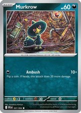Murkrow 57/94 Reverse Holo | Phantasmal Flames | Pokemon Card