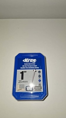 Kreg 1'' Square-Head Indoor Pocket Screws 100ct Brand New Sealed