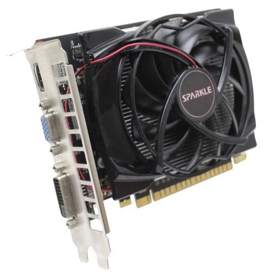 Sparkle GeForce GTX 650 OC 2 GB GDDR5 VGA, DVI, HDMI PCI-E   #335953
