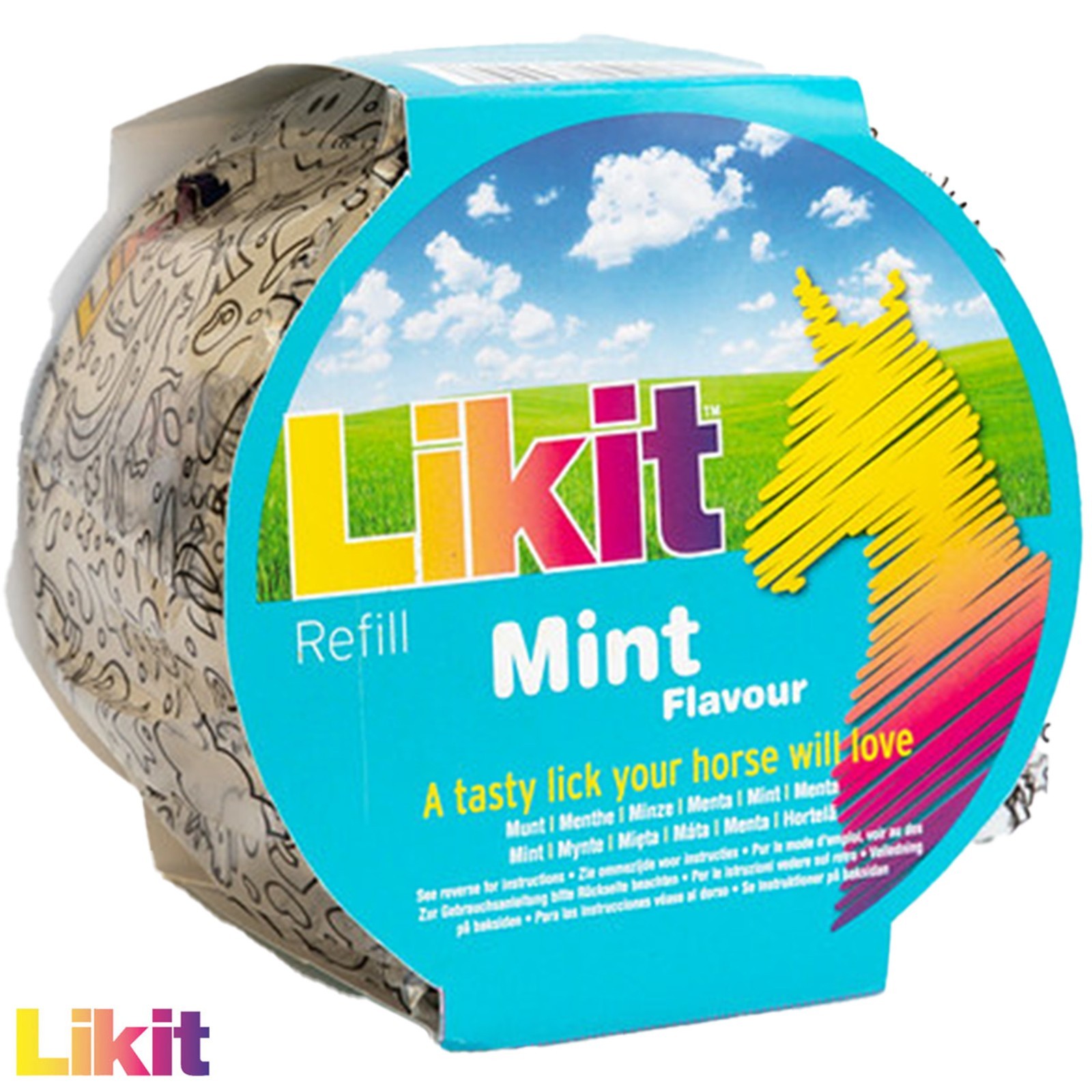 LIKIT MINT Refill 650g  Horse Pony Lick Treat Stable  Boredom Buster  Stable Toy