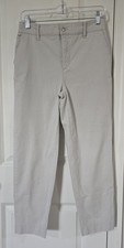 Gloria Vanderbilt Khaki Slimming Effect Long Pants Size 6