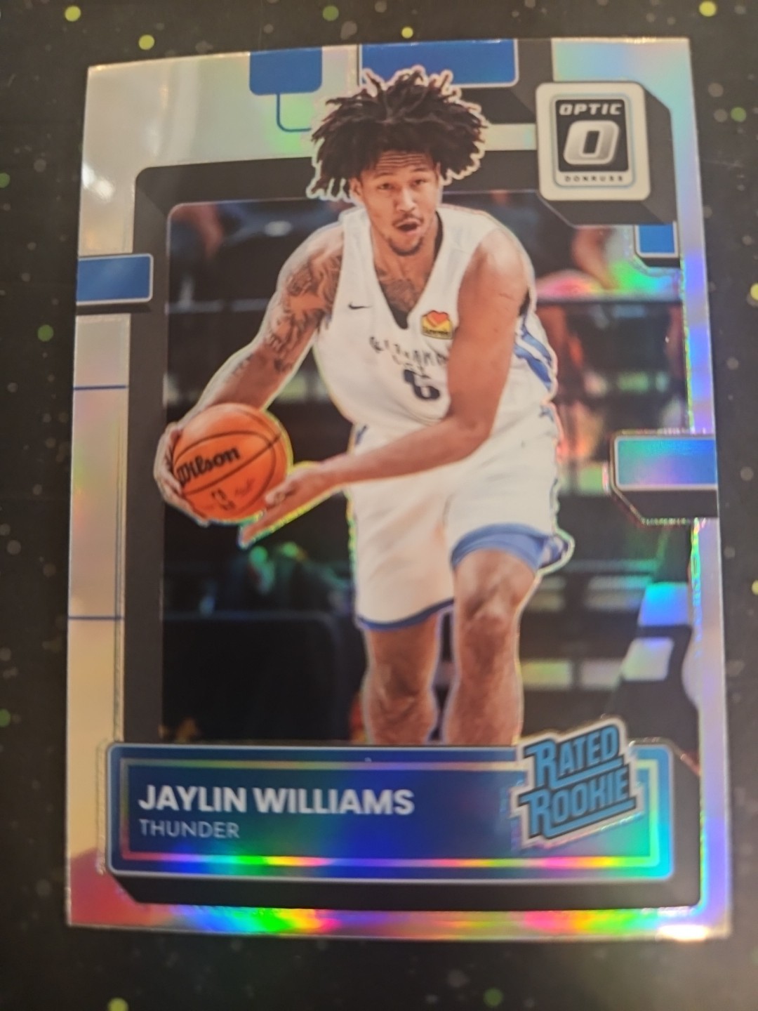2022-23 Panini Donruss Optic Rated Rookie HOLO Jaylin Williams #246 MINT