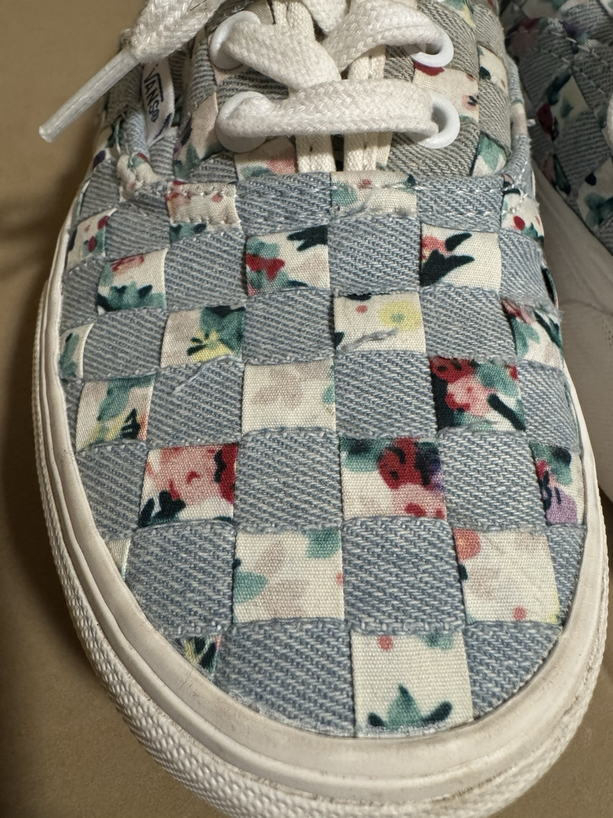 VANS Stackform floral & denim patchwork STACKED a… - image 6