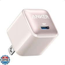 Anker USB C Charger Block, 20W PIQ 3.0 Compact Fast Charging for