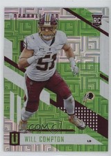 2017 Panini Unparalleled Lime Green Will Compton #114 6m7