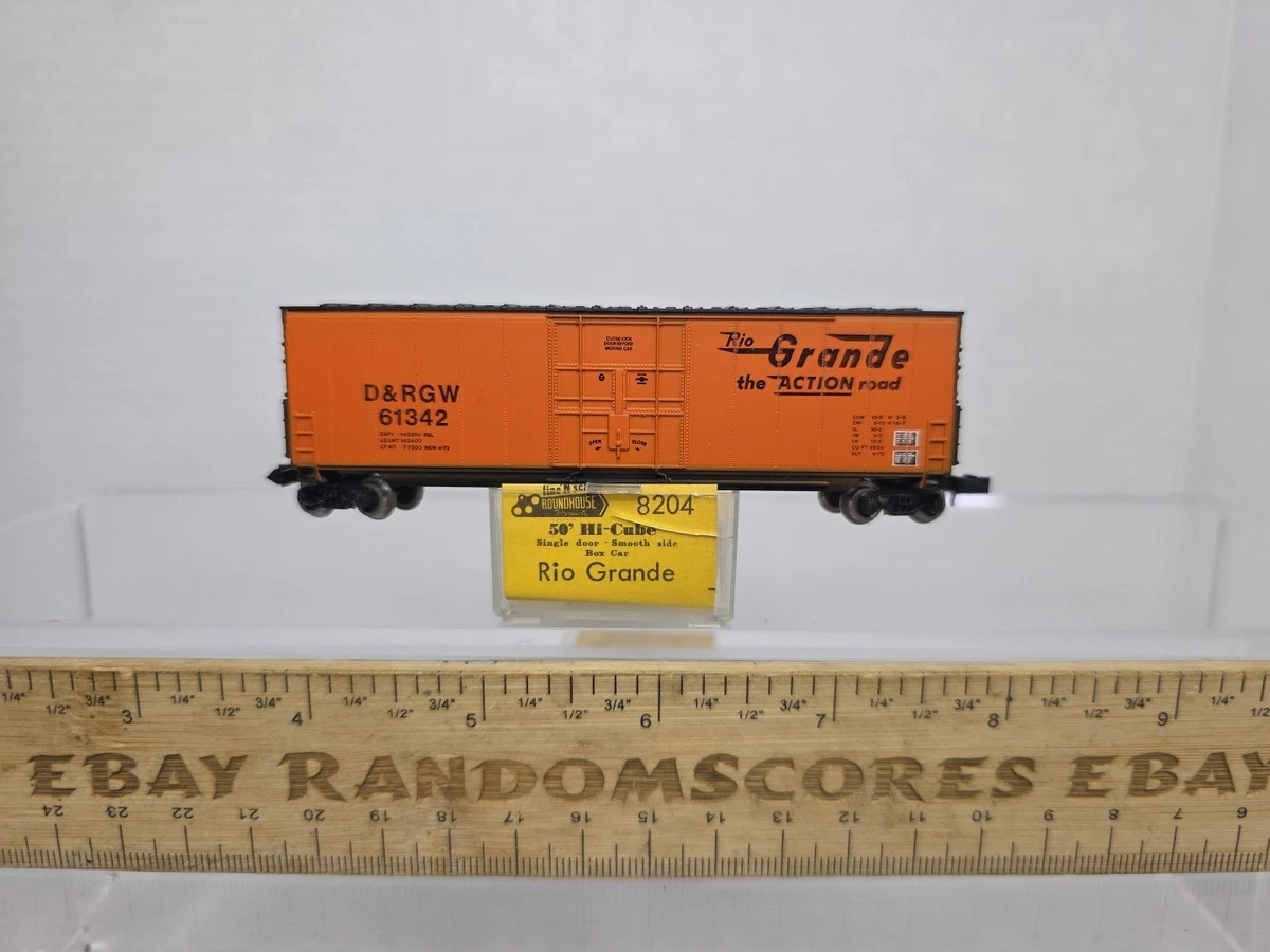 N Orange C-8 Like New Model Railroad Freight Cars for sale | eBay