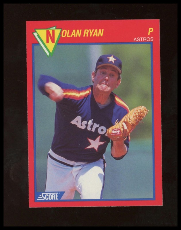 1989 Score Baseball's 100 Hottest Players #64 Nolan Ryan Baseball Card