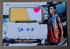 2021-22 Topps Inception Overtime Elite Izan Almansa Sneaker Auto 03/25 Made