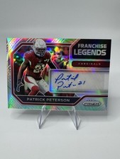 2020 Panini Prizm - Franchise Legends Signatures Patrick Peterson #7 /50 (AU)