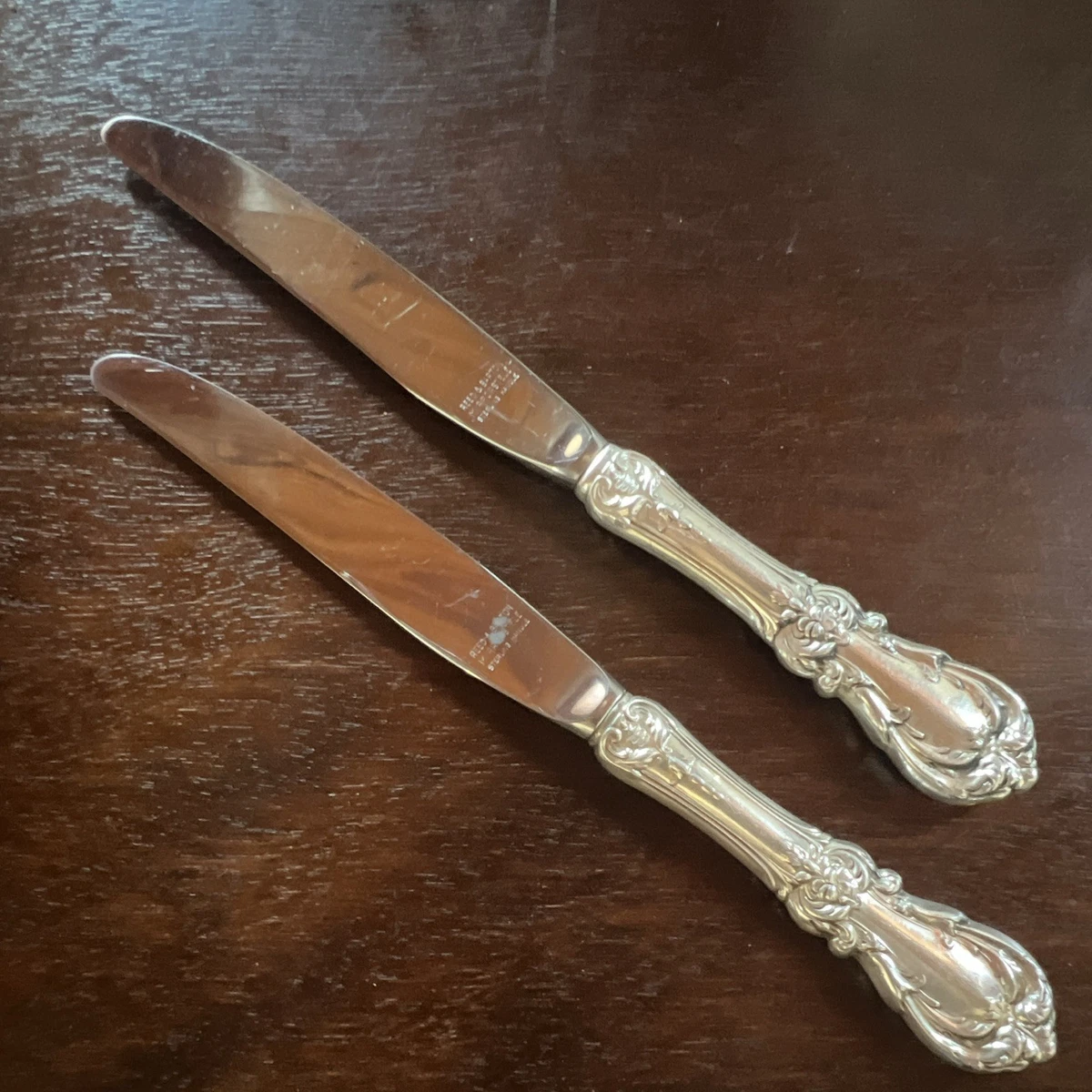 【リード＆バートン】純銀 スターリング／ナイフ＆フォーク １組／Intaglio 25+ reed and barton mirrorstele for sale | Updated Oct 2026