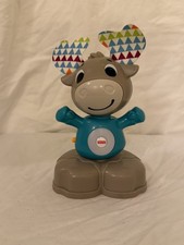 Fisher Price Linkimals Musical Moose Interactive Lights Sounds Toy 2018 -works 