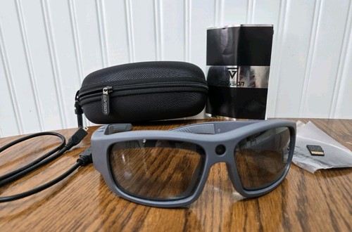GoVision Video Recording Sunglasses Gray Frame- For Parts Or Repair Only