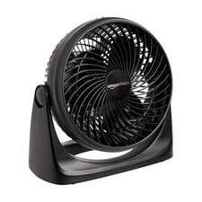 Amazon Basics 3-Speed Air Circulator Fan, Black, 11.1x6.3x10.9 in