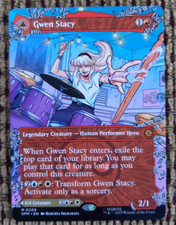 Ghost-Spider / Gwen Stacy #209 Borderless – Marvel Spider-Man – NM - MTG 2025