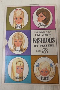Vintage Barbie 1960s Exclusive Fashions by Mattel Book Catalog Booklet #3