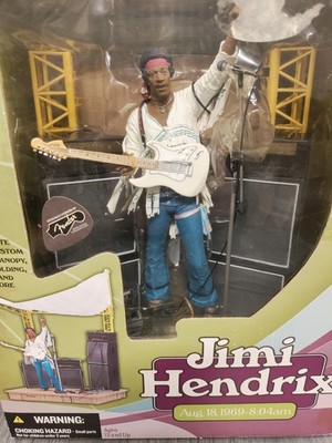 McFarlane Toys Jimi Hendrix Aug 18 1969-8 04am for sale online | eBay
