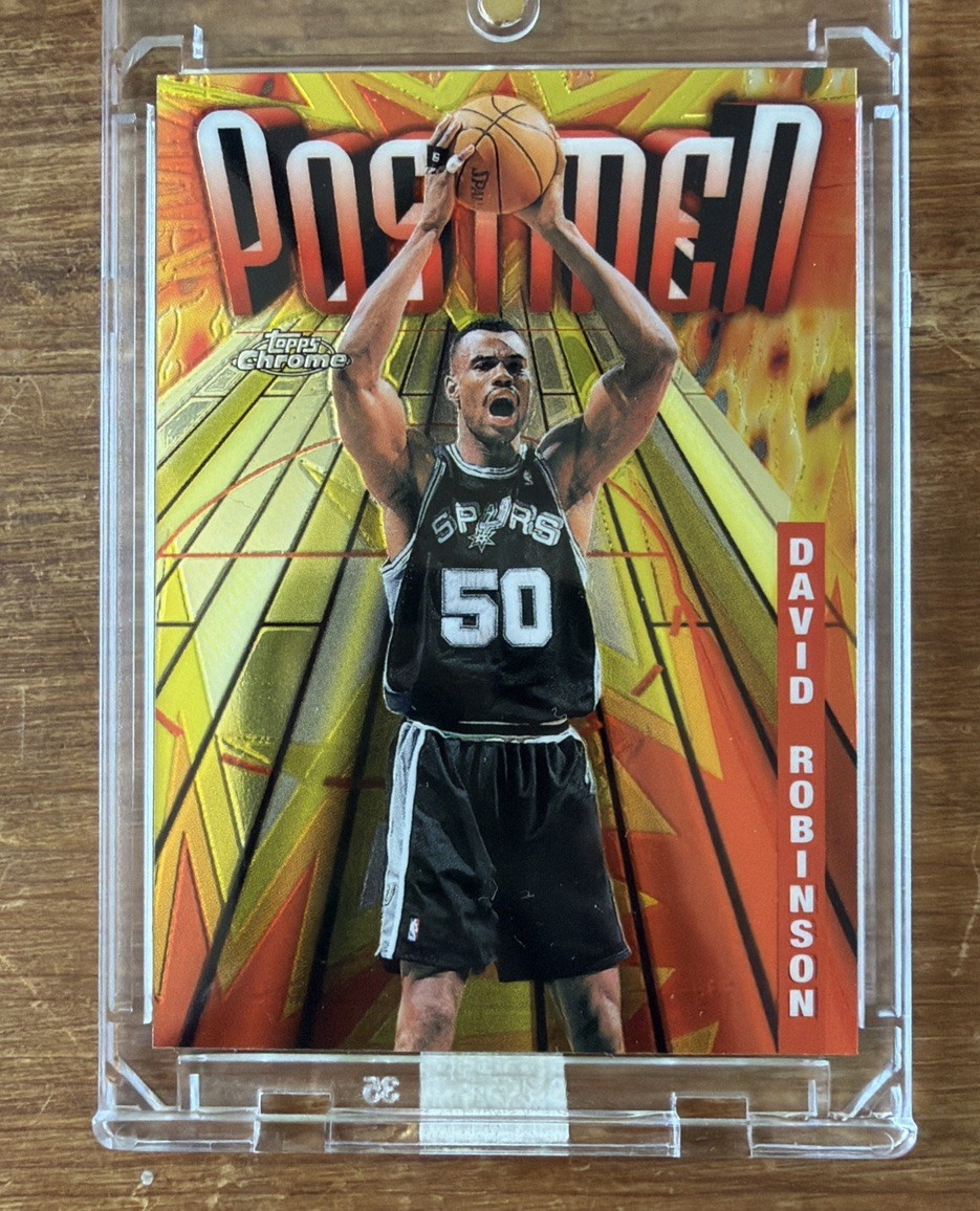 1998-99 Topps Chrome - Season's Best Postmen Fool  #SB22 David Robinson