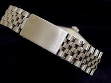 Mens Rolex Datejust Stainless Steel Watch 18K White Gold Bezel Silver Dial 16014 5