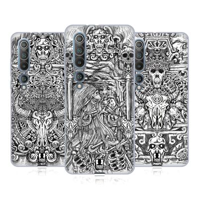 HEAD CASE DESIGNS ANIMAL SKULL B&W SOFT GEL CASE FOR XIAOMI PHONES