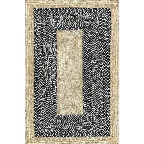 Jute Rug Carpet Braided Handmade 100% Natural Jute Modern Living Area Decor Rug - Picture 3 of 6