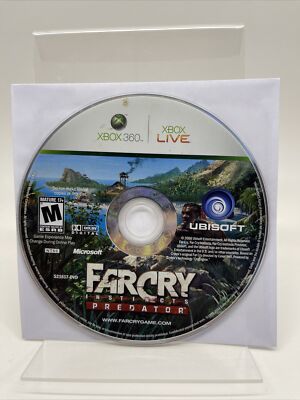 Far Cry Instincts: Predator (Microsoft Xbox 360, 2006) Disc Only Tested Working