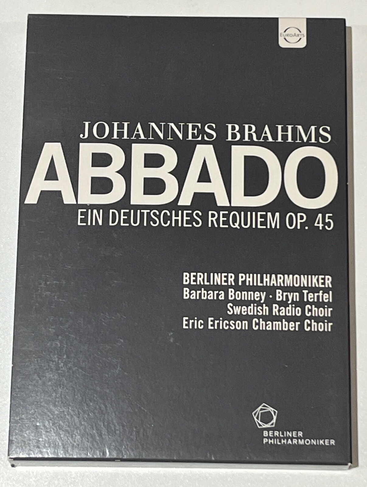 Brahms - Claudio Abbado 'Ein Deutsches Requiem Op. 45' on DVD (1997) | German
