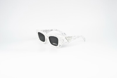PRADA SPR 13Z 17D5S0 Sunglasses Authentic Women's White Cat Eye