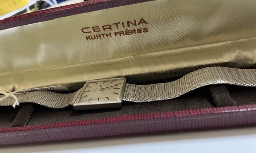 Orologio CERTINA mod. JUBILE' anni 1960s - vintage watch manual winding + box - Foto 12 di 12