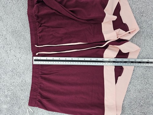 Cosabella Bella Burgundy Pink Pyjama PJ Set 2X UK 22-24 Long Sleeve Shorts BNWT - Picture 13 of 14