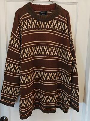 Men's Christian Dior Monsieur Vintage Fair isle Sweater XL