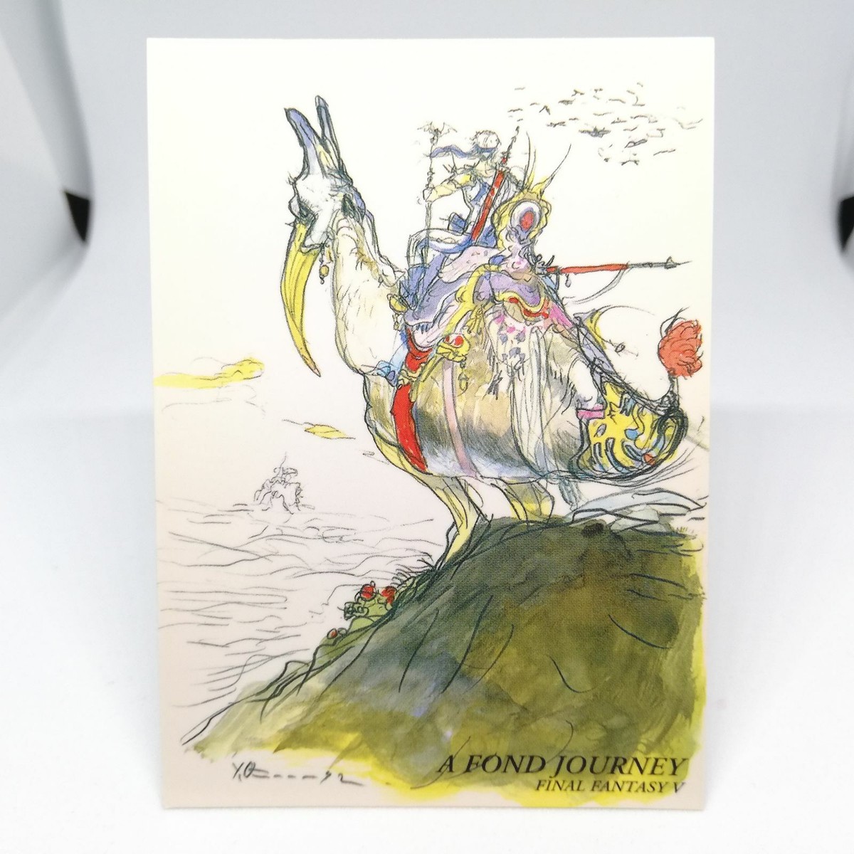 183 A FOND JOURNEY Final Fantasy 5 Ⅴ Card Art Museum Yoshitaka