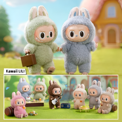 PopmartTHE MONSTERS Macaron Labubu 14セット THE MONSTERS Exciting Macaron ぬいぐるみ シリーズ【アソート