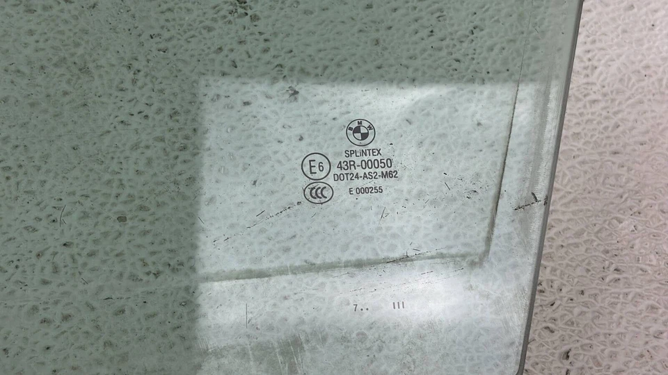 E60 550I 528I 535I 2008-2010 puerta delantera izquierda ventana de vidrio 43R-00050 fabricante original Foto 2 de 4