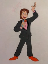 Back to the future Animation Cels cartoon production art Background cartoon I1 T