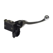 Chrome Brake Lever with Master Cylinder for QMB139 Scooter