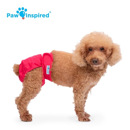 Paw Inspired Dog Diapers Female Washable Reusable | Diapers for Dog Heat XS-XL - Picture 13 of 46