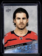 2020-21 Upper Deck Series 2 Young Guns Philippe Maillet Rookie #486 Washington