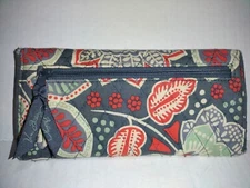 Vera Bradley Purse Wallet Trifold Checkbook Cover Nomadic Floral Lighten Up ID