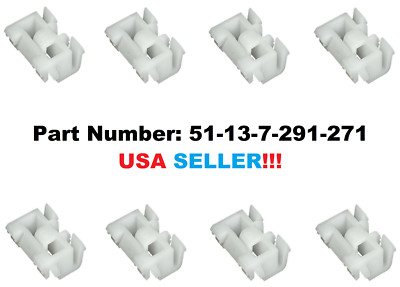 8 NEW ROOF MOULDING CLIPS! FOR BMW M3 ACTIVEHYBRID 3 440 430 340 330 335 428 ETC