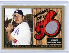 2003 Bowman Heritage Gold Relic #DC-PL Paul LoDuca No 1 of 1