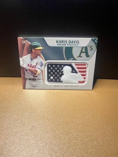 2017 Topps - MLB Independence Day Silhouetted Batter Logo Patch #IDML-KD...