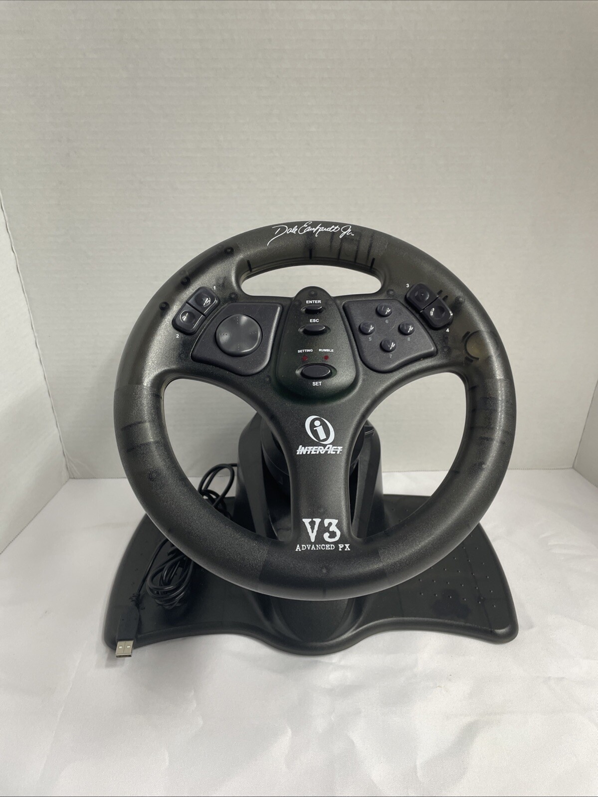 INTERACT V3 ADVANCED FX DALE EARNHARDT JR STEERING WHEEL READ (D)