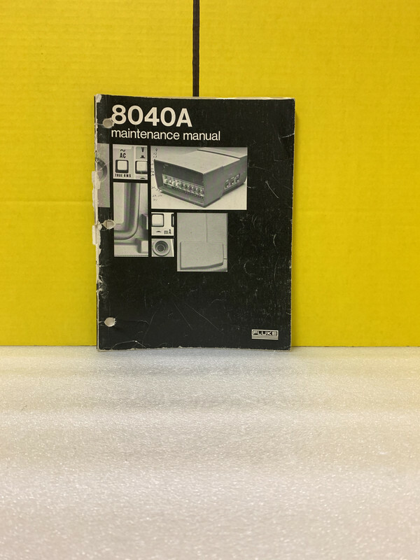 Fluke 8040A Multimeter Comprehensive Maintenance Guide for Optimal Performance