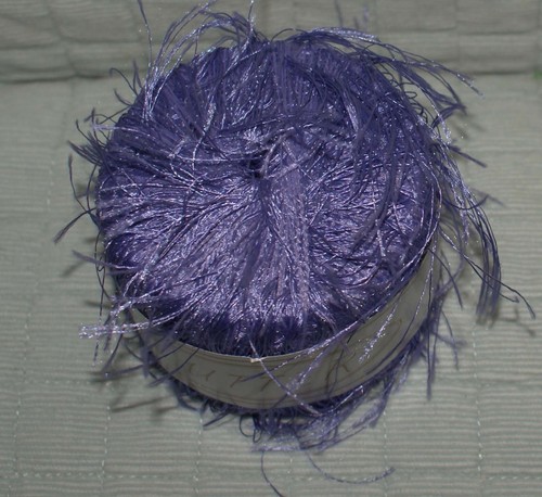 2-Knitting Fever Flutter Yarn Color 66 Lilac Purple Craft Knit Crochet Fast Ship - Picture 3 of 5