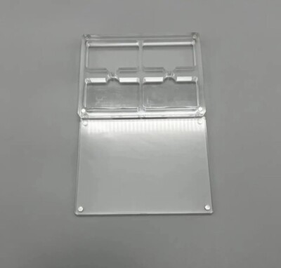 For Gameboy Advance GBA 4 Slots Cartridge Case Acrylic Magnetic Display Show Box