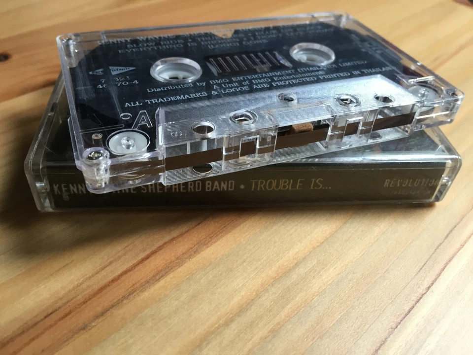 Kenny Wayne Shepherd Band Trouble Is... Cassette Tape (BMG Thailand 1997) Foto 2 de 3