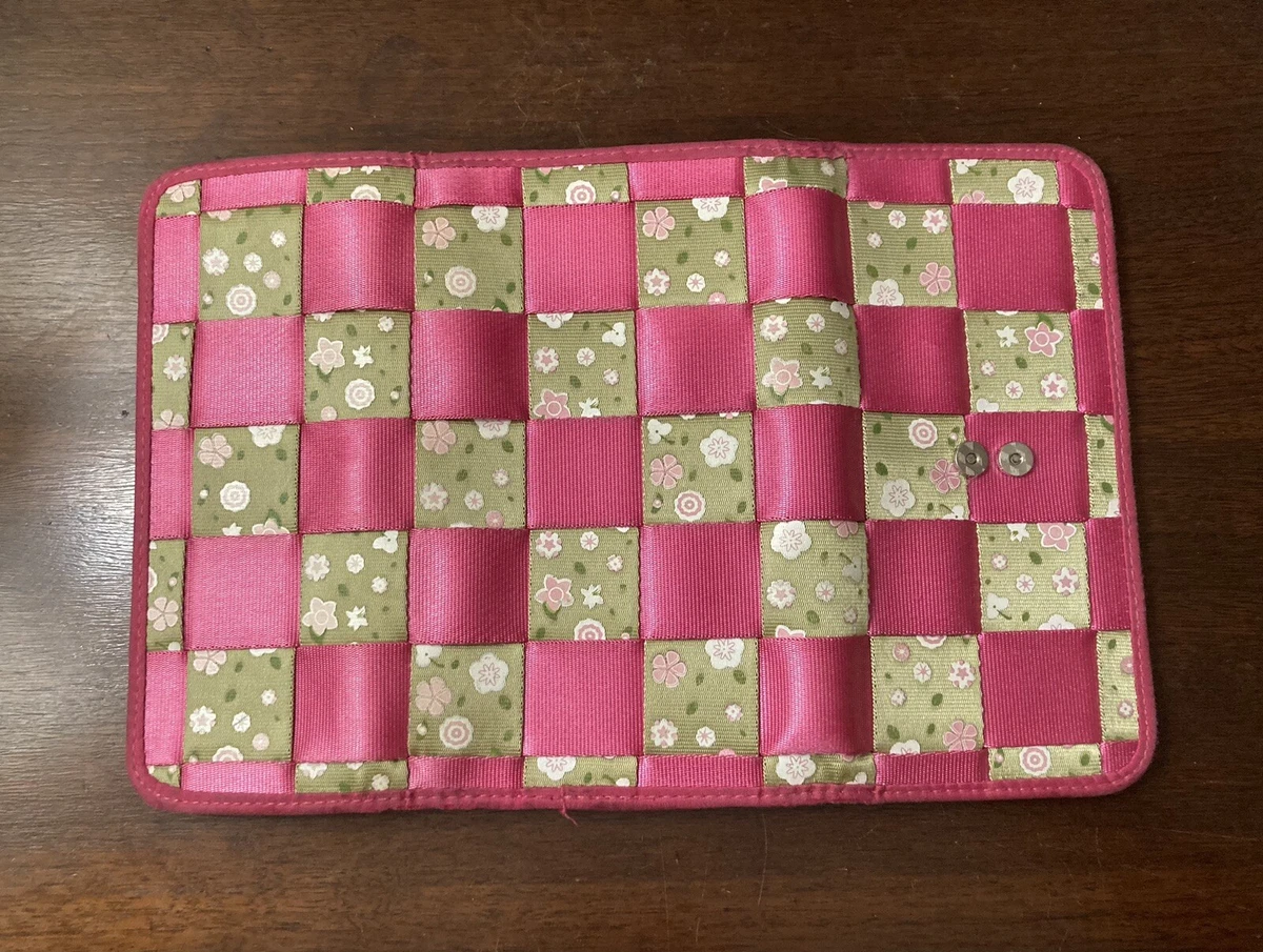 Seat Belt Wallet Brown Pink Floral eBay